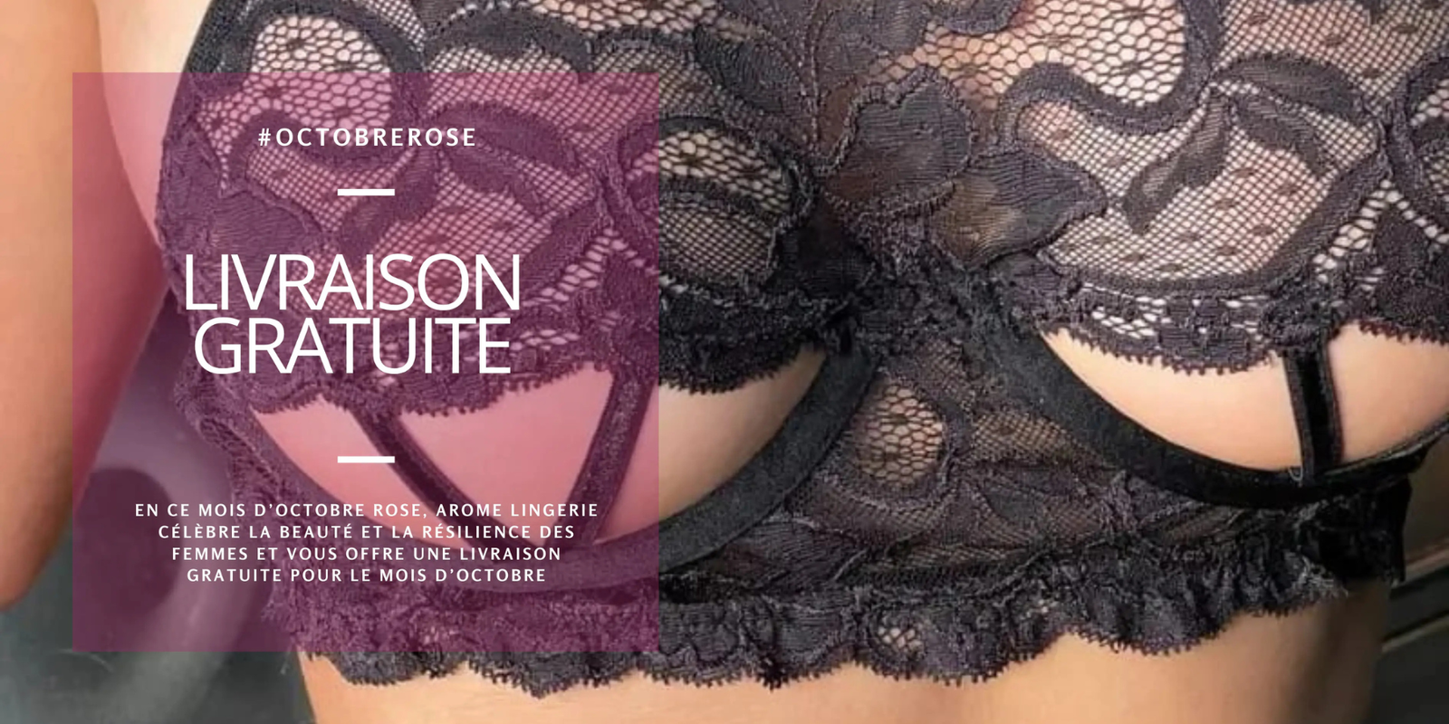 lingerie sexy noir
